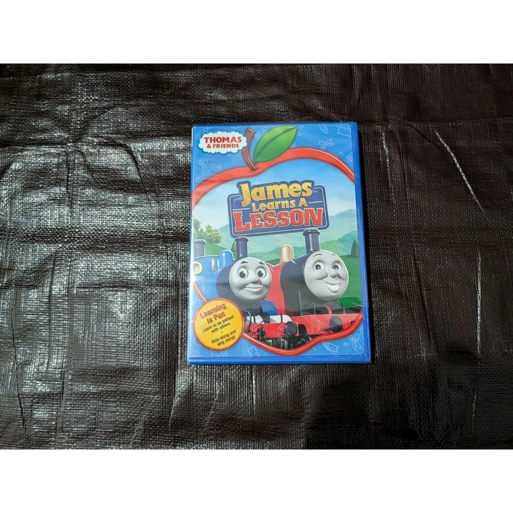 Thomas & Friends DVD – James Learns a Lesson – Factory Sealed, New